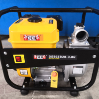 Pompe à eau multifonctionnelle à essence 7HP, 2 pouces, 3 pouces, pour usage agricole, manuelle, OEM personnalisable