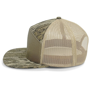 Casquette de camionneur style OEM personnalisé 168 Casquette de baseball brodée camouflage à 7 panneaux Dos en maille ajustable pour l'extérieur Casquette Vietnam - Product Image 5