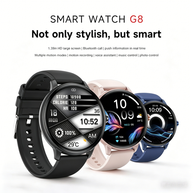 Smart Watch BT Calling Heart Rate Sleep Monitor TFT Touch Screen IP68 Waterproof Fitness Smartwatch for Men Women
