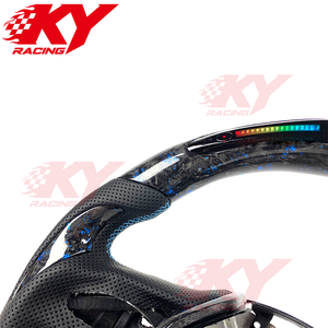 Volant sport en fibre de carbone forgée avec affichage LED du régime moteur pour Infiniti Q60 Q60S Q50S Q50L et Nissan Skyline 350GT Coupé - Product Image 2