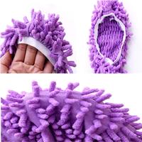 Felpa de Chenilla para Cubrezapatos Reutilizables y Lavables para Limpieza de Suelos, Cubrezapatos Antipolvo para el Hogar, Todas las Estaciones, Color Sólido