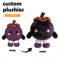 Peluche personnalisée Créez votre Respectueux de la peau Promotion de Noël mignonne Citrouille jouets en peluche personnalisés