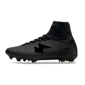 <span class=keywords><strong>Botas</strong></span> <span class=keywords><strong>de</strong></span> Fútbol para Hombre XI <span class=keywords><strong>de</strong></span> Primera Calidad en Blanco y Azul, <span class=keywords><strong>Botas</strong></span> <span class=keywords><strong>de</strong></span> Fútbol Tejidas Impermeables <span class=keywords><strong>con</strong></span> Tacos para Terreno Firme, Tallas 39-45 EU - Product Image 2