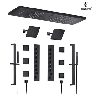 Juego de Ducha Multifuncional Empotrado de Acero Inoxidable para Uso Doméstico, Accesorios Esenciales para Baño - Product Image 4