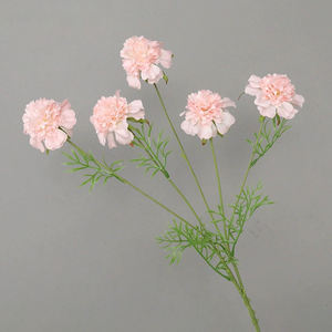 โต๊ะทำงานกล้วยไม้สีชมพูกันฝุ่น, ต้นไม้ไฮเดรนเยียสีชมพูและยิปโซฟิล่าพวงหรีดตกแต่งสำหรับเด็ก - Product Image 3