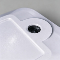 Caméra de surveillance de trafic IA intégrée avec capteur radar de vitesse 8MP 350m 256 cibles 8 voies pour la surveillance du flux de circulation routière urbaine RJ45 Ethernet