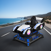 Simulateur de course automobile de réalité virtuelle 9D à prix d'usine – Machine de jeu de réalité virtuelle