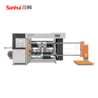 Rebobinadora Vertical Computarizada de 1600 mm con Motor Schneider para Rollos de Papel y Películas PET/OPP/BOF/PE, Control por Pantalla Táctil