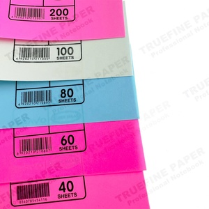 Factory Direct Custom A5 formato quaderno <span class=keywords><strong>di</strong></span> 100 pagine con copertura in plastica PP rilegatura a fogli mobili per uso scolastico - Product Image 2