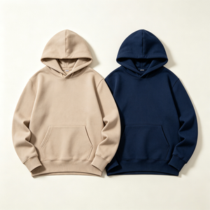 Sweat-shirt à capuche pour homme, doux, personnalisable, de haute qualité, uni, pour logo personnalisé, vente en gros par lots - Product Image 1