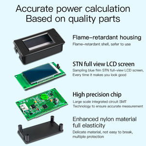 Psem015 USB 50A分流液晶DC伏安表数字电池测试仪高尔夫球车锂电池容量表 - Product Image 3