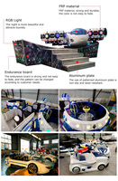 Manèges commerciaux portables pour enfants : Voiture de drift, Thunder Fighter, Voiture volante, Avion volant à vendre
