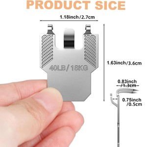 DD4982 suspendu peinture griffe crochet métal à un niveau <span class=keywords><strong>pour</strong></span> salon mur sec aucun dommage robuste Art miroir Photo affiche cintre - Product Image 2