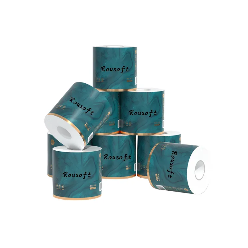 4-laags C Vouwen Papieren Tissues Ultra Zacht Toiletpapier Goedkoop En Veilig Toiletpapier Rol Voor Thuis Badkamer Hotel