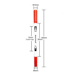 Stylo pinceau aquarelle en plastique Bonvada, dessin graphique, art, double pinceau, pointe fine, marqueurs pastel, stylos à croquis - Product Image 2