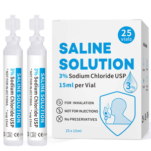 Biểu Tượng Tùy Chỉnh Mũi Thủy Lợi Sodium Chloride 3% Hypertonic Nước Muối Giải Pháp Cho Máy Phun Sương - Product Image 1