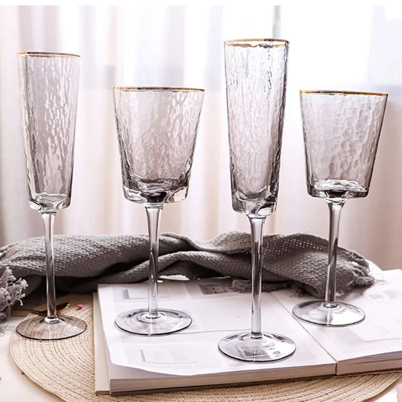 रचनात्मक नोम पेन्ह क्रिस्टल ग्लास छोटे शराब चश्मा शैंपेन के गिलास यूरोपीय लंबा शराब गिलास रेड वाइन चश्मा