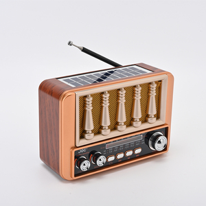 วิทยุพกพาแบบย้อนยุค FM/AM/SW 3 ย่านความถี่ บลูทูธ ชาร์จ USB/DC 5V ลำโพงพลังงานแสงอาทิตย์ ใช้ได้ทั้งภายนอก/ในบ้าน รุ่น TG-2501S - Product Image 1