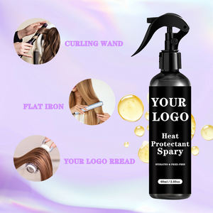 Spray protector de calor de 200 ml para hacer el cabello, cuidado del cabello brillante, espray suavizante, conveniente traje de viaje, logotipo personalizado - Product Image 2