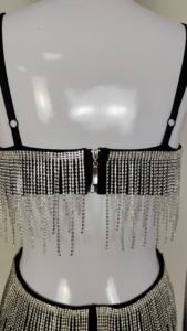 HQ Sexy spalline nere lunghe Maxi nappa <span class=keywords><strong>da</strong></span> ballo con spacco alto senza schienale abito <span class=keywords><strong>da</strong></span> sera lungo <span class=keywords><strong>da</strong></span> donna - Product Image 5