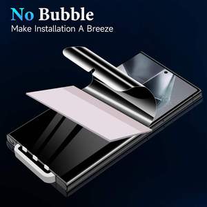 ฟิล์มกันรอยแบบไฮโดรเจล TPU ป้องกันการมองลอก สำหรับ Samsung Galaxy S24 S25 S26 Ultra  ปลดล็อคเร็ว - Product Image 4