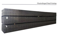Grille en acier électro-forgé galvanisé en conformité avec la norme ASTM A123 pour passerelle de plateforme offshore