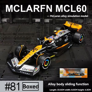1:24 McLaren F1 MC60 Diecast Model Car <span class=keywords><strong>British</strong></span> <span class=keywords><strong>Grand</strong></span> <span class=keywords><strong>Prix</strong></span> Colección de metal decorado para adultos y niños Juguetes Exhibición y regalo - Product Image 3