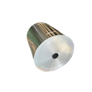 Precio de suministro de fábrica Rollo de papel de aluminio de grado alimenticio Jumbo 8011 11 12 13 15 Micron 30cm Papel de aluminio - Product Image 3