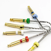 CHARMING Maquinaria Dental Segura, Limas Endo de Niti para Conducto Radicular, Activación Térmica Rotatoria, Certificación CE, 21mm/25mm/31mm, Súper Fuerza de Corte