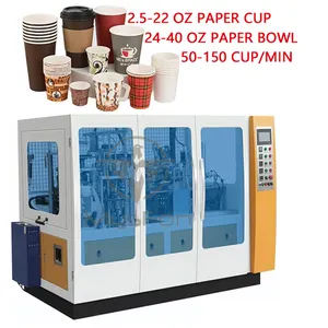 High Production Paper Cup Making Machine, Machine to Make Disposable Paper Cup