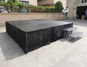Portable lighting aluminum <b>stage</b> indoor and outdoor event <b>stage</b> - Product Image 4