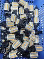 Bombilla LED trasera de 40smd 45smd 3030, blanca y roja, antiflash, Canbus W21/5w T20 T25 T15 Dc 12v, sin errores, ámbar, P21W