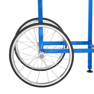 Nhà sản xuất máy bỏng ngô với Ấm đun nước 8 oz làm cho máy bỏng ngô giỏ hàng theo phong cách cổ điển Popper trên bánh xe máy bỏng ngô cho Nhà Màu Xanh - Product Image 6