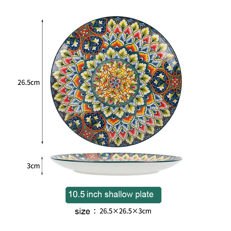10.5 inch shallow plate