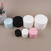 Pot de stockage de cosmétiques/plastique PP avec capuchon en plastique 3g 5g 10g 15g 20g 30g 50g 80g 100g 120g blanc/noir/bleu/rose Cartons 1 pièces