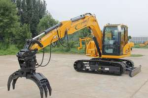 Vente flash Nouvelle pelle hydraulique sur chenilles SHANTUI 8,3 tonnes SE85 avec moteur, boîte de vitesses et moteur - Puissance de creusement élevée - Product Image 5