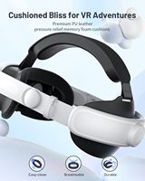 Sangle de Tête Zybervr pour Meta Quest 3S, Sangle Élite Confort pour Accessoires Oculus Quest 3, Sangle de Casque VR Ajustable et Légère