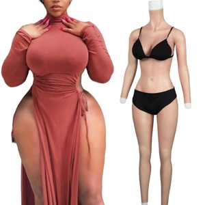 Silicone Crossdresser <strong>Bodysuit</strong> D Cup Silicone Breast Forms With Fake Boobs Vagina for <strong>Transgender</strong> Cosplay Silicone <strong>Female</strong> Body - Product Image 1