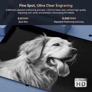 Sculpfun G9 Laser Engraver 2W Hồng Ngoại + 10W Diode Màu Xanh Kép Siêu Tốc Độ Cao Ánh Sáng-Ning Khắc 2-Trong-1 Laser Đánh Dấu Máy - Product Image 3