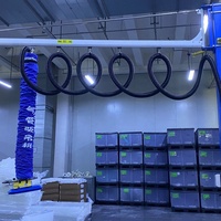 Lève-chargeur de cartons ergonomique à tube sous vide pour la logistique et le chargement en entrepôt