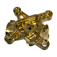 Tête de cylindre en laiton sur mesure OEM pour pompe de nettoyeur haute pression, pièces en laiton usinées CNC