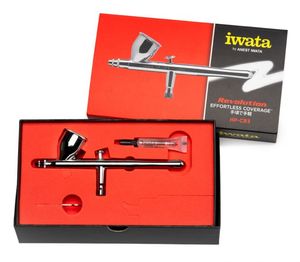 Ensemble d'aérographes à double action à alimentation par gravité de la série Anest, buses de 0,3 mm/0,5 mm, capacité des gobelets de 0,4 ml-15 ml-30 ml - Product Image 6