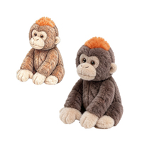 Peluche Gorille Réaliste, Animal en Peluche Gunga Gorilla, Poupées Douces, Vente en Gros Usine, Cadeaux en Peluche, Logo Personnalisé