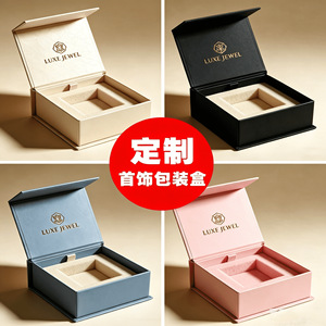 Caja de Perfume de Lujo con Cierre Magnético y Logotipo Personalizado, Cajas de Plástico Rígido Reciclables de Alta Gama - Product Image 1