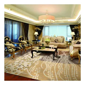 Machine made living room bedroom carpet hand tufting wool /nylon carpet and area rug