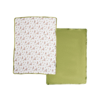 Couverture polaire respirante en gaze pure pour nouveau-né, style gigoteuse, motif mignon