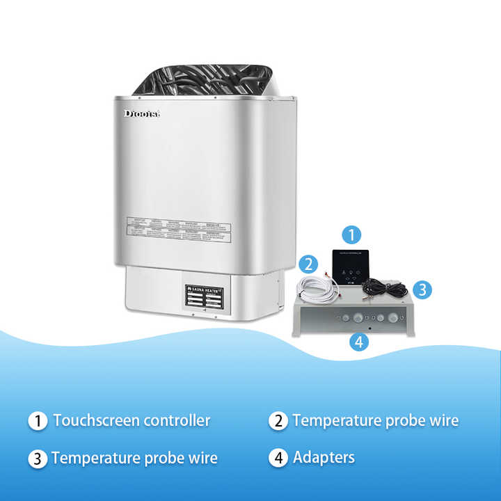 Diooist電気壁掛けSAB-60H 6KWドライサウナヒーターサウナストーブ屋外  