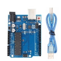 NNO R3 SMD Wifi papan pengembangan Atmega328 CH340 CH340G ATMEGA328P kabel USB NNO R3 untuk Arduinos baru