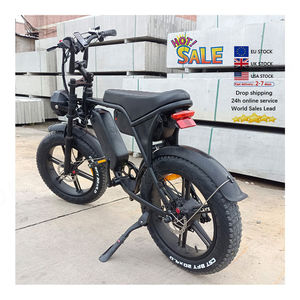 Vélo électrique à double siège C80 Max Fatbike avec moteur à moyeu arrière, cadre en acier, vélo électrique à double batterie - Product Image 6
