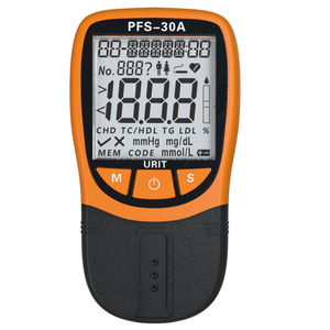 Kit de Teste de Colesterol HDL, LDL e Triglicerídeos, Analisador de Perfil Lipídico no Sangue em 1 Medidor de Colesterol Lipídico - Product Image 1